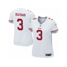 Women's Nike San Francisco 49ers #3 C. J. Beathard Limited White NFL Jersey