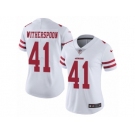 Women's Nike San Francisco 49ers #41 Ahkello Witherspoon Vapor Untouchable Limited White NFL Jersey