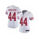 Women's Nike San Francisco 49ers #44 Kyle Juszczyk Vapor Untouchable Limited White NFL Jersey