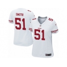 Women's Nike San Francisco 49ers #51 Malcolm Smith Limited White NFL Jersey