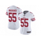 Women's Nike San Francisco 49ers #55 Ahmad Brooks Vapor Untouchable Limited White NFL Jersey