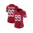 Women's Nike San Francisco 49ers #99 DeForest Buckner Vapor Untouchable Limited Red Team Color NFL Jersey