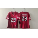 Women's San Francisco 49ers #29 Talanoa Hufanga Red Alternate Vapor Football Stitched Jersey