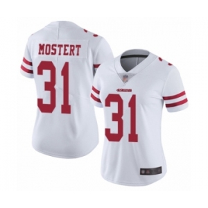 Women's San Francisco 49ers #31 Raheem Mostert White Vapor Untouchable Limited Player Football Jersey