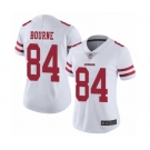 Women's San Francisco 49ers #84 Kendrick Bourne White Vapor Untouchable Limited Player Football Jersey