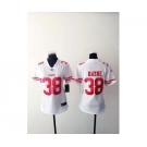 nike women nfl jerseys san francisco 49ers #38 hayne white[nike][hayne]