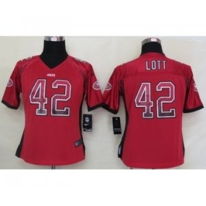 nike women nfl jerseys san francisco 49ers #42 ronnie lott red[Elite drift fashion]