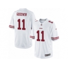 Youth Nike San Francisco 49ers #11 Marquise Goodwin Limited White NFL Jersey