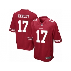 Youth Nike San Francisco 49ers #14 Jeremy Kerley Limited Red Team Color NFL Jersey