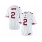 Youth Nike San Francisco 49ers #2 Brian Hoyer Limited White NFL Jersey