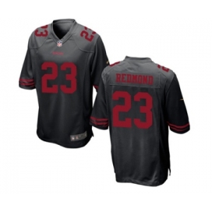 Youth Nike San Francisco 49ers #23 Will Redmond Black NFL Jersey