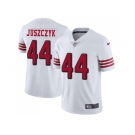 Youth Nike San Francisco 49ers #44 Kyle Juszczyk White Rush Stitched NFL Vapor Untouchable Limited Jersey