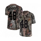 Youth Nike San Francisco 49ers #48 Fred Warner Limited Camo Rush Realtree NFL Jersey