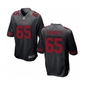 Youth Nike San Francisco 49ers #65 Joshua Garnett Black NFL Jersey