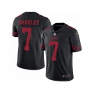 Youth Nike San Francisco 49ers #7 Matt Barkley Limited Black Rush NFL Jersey