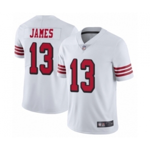 Youth San Francisco 49ers #13 Richie James Limited White Rush Vapor Untouchable Football Jersey