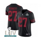 Youth San Francisco 49ers #27 Jason Verrett Black Vapor Untouchable Limited Player Super Bowl LIV Bound Football Jersey