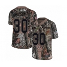 Youth San Francisco 49ers #30 Jeff Wilson Limited Camo Rush Realtree Football Jersey