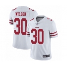 Youth San Francisco 49ers #30 Jeff Wilson White Vapor Untouchable Limited Player Football Jersey
