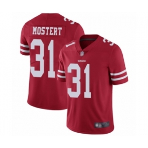 Youth San Francisco 49ers #31 Raheem Mostert Red Team Color Vapor Untouchable Limited Player Football Jersey