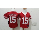 nike kids nfl jerseys san francisco 49ers #15 crabtree red[nike]