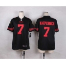 nike youth nfl jerseys san francisco 49ers #7 colin kaepernick black[nike]