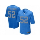 Men's Nike Detroit Lions #52 Antwione Williams Game Blue Alternate NFL Jersey