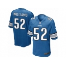 Men's Nike Detroit Lions #52 Antwione Williams Game Light Blue Team Color NFL Jersey