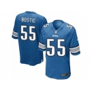 Men's Nike Detroit Lions #55 Jon Bostic Game Light Blue Team Color NFL Jersey