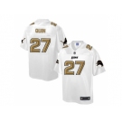 Nike Detroit Lions #27 Glover Quin White Men's NFL Pro Line Fashion Game Jersey