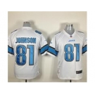 nike nfl jerseys detroit lions #81 calvin johnson white[game]