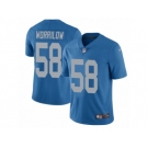 Men Nike Detroit Lions #58 Paul Worrilow Elite Blue Alternate NFL Jersey