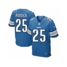 Men's Nike Detroit Lions #25 Theo Riddick Elite Light Blue Team Color NFL Jersey