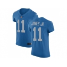 Nike Detroit Lions #11 Marvin Jones Jr Blue Throwback Men Stitched NFL Vapor Untouchable Elite Jersey