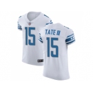 Nike Detroit Lions #15 Golden Tate III White Men Stitched NFL Vapor Untouchable Elite Jersey