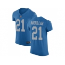 Nike Detroit Lions #21 Ameer Abdullah Blue Throwback Men Stitched NFL Vapor Untouchable Elite Jersey