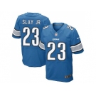 Nike Detroit Lions #23 Darius Slay JR Blue Team Color Men's Stitched NFL Elite Jersey