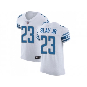 Nike Detroit Lions #23 Darius Slay JR White Men Stitched NFL Vapor Untouchable Elite Jersey