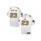 Nike Detroit Lions #23 Darius Slay JR White Men's NFL Pro Line Fashion Elite Jersey