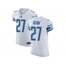 Nike Detroit Lions #27 Glover Quin White Men Stitched NFL Vapor Untouchable Elite Jersey