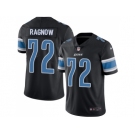 Nike Detroit Lions #72 Frank Ragnow Men Rush Vapor Untouchable Black Elite NFL Jersey