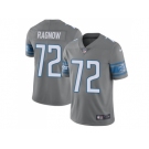 Nike Detroit Lions #72 Frank Ragnow Men Rush Vapor Untouchable Steel Elite NFL Jersey