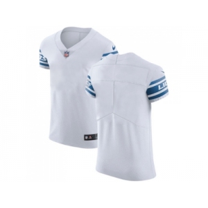 Nike Detroit Lions Blank White Men Stitched NFL Vapor Untouchable Elite Jersey