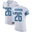 Nike Lions #26 Duron Harmon White Men's Stitched NFL New Elite Jersey