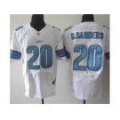 nike nfl jerseys  detroit lions #20 b.sanders white [Elite]