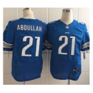 nike nfl jerseys detroit lions #21 abdullah blue[Elite][abdullah]