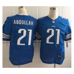 nike nfl jerseys detroit lions #21 abdullah blue[Elite][abdullah]