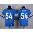 nike nfl jerseys detroit lions #54 levy blue[Elite]