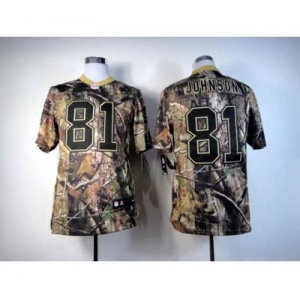 nike nfl jerseys detroit lions #81 calvin johnson camo[Elite]