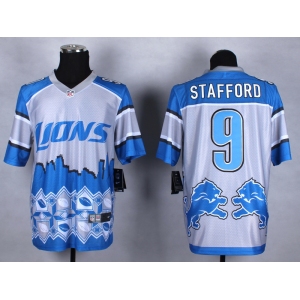 nike nfl jerseys detroit lions #9 stafford [Elite Style Noble Fashion]